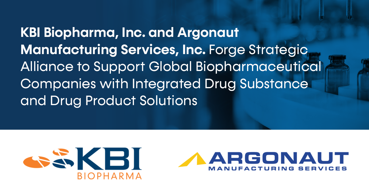 KBI Biopharma - Argonaut Manufacturing Services
