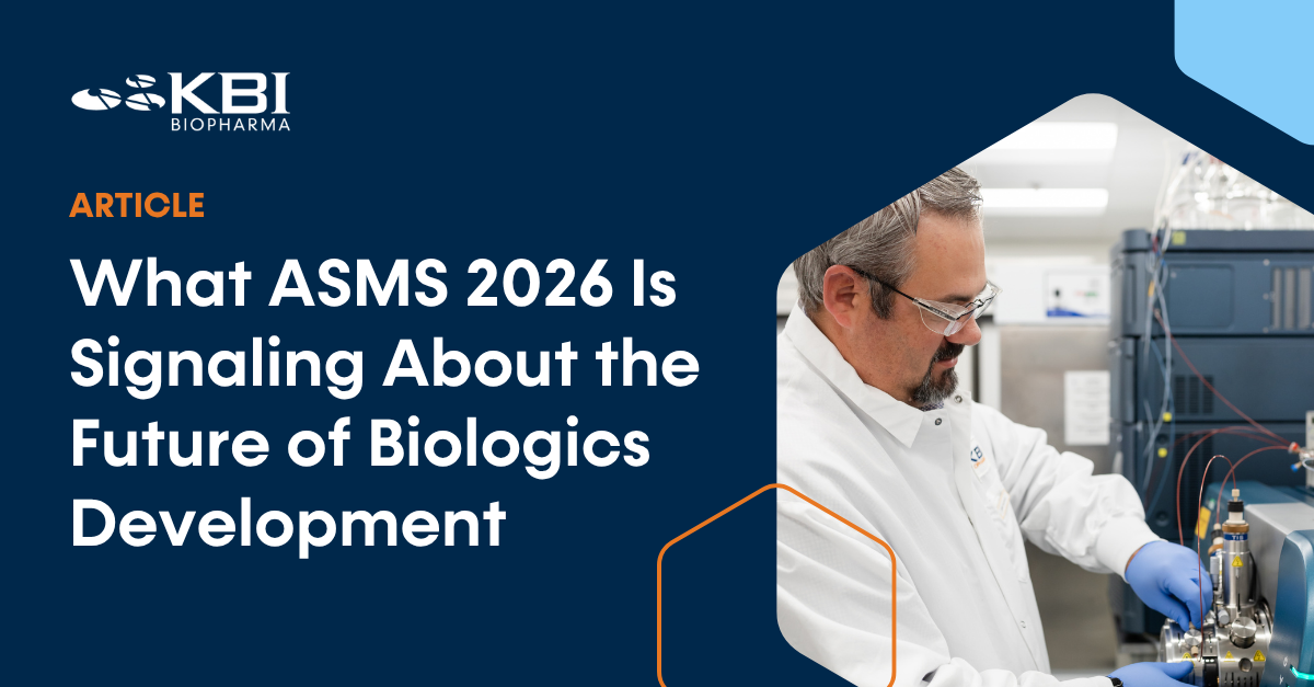 What ASMS 2026 Is Signaling About the Future of Biologics Development